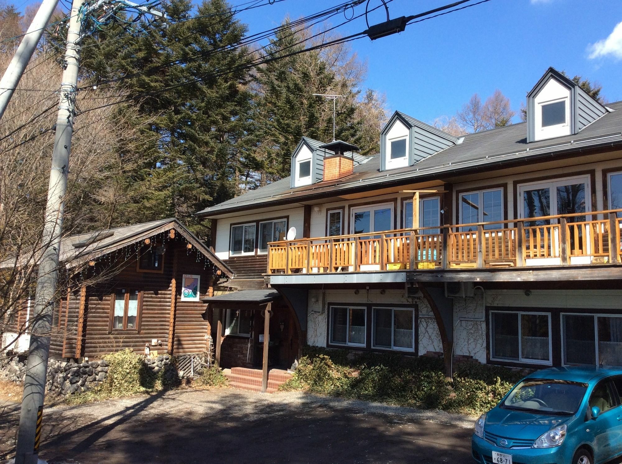 Pension And Log Cottage Hoshinoko Karuizawa Exterior photo